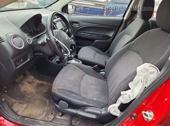 ML32A4HJ9JH014270 2018 MITSUBISHI MIRAGE Красный Вид салона спереди