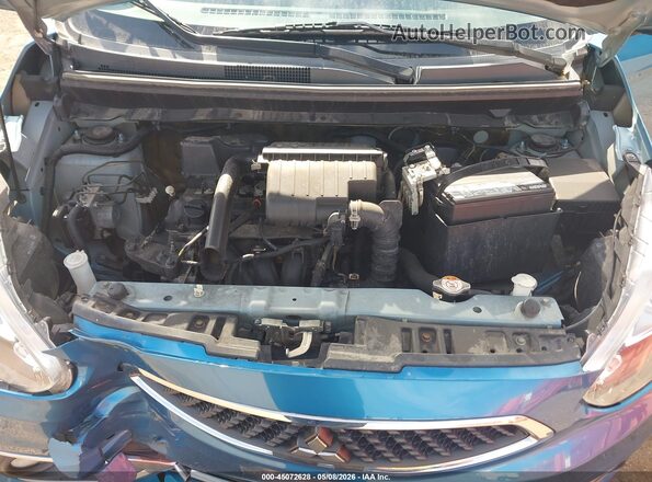 ML32A4HJXKH008706 2019 MITSUBISHI MIRAGE Blue Հետևի տեսք