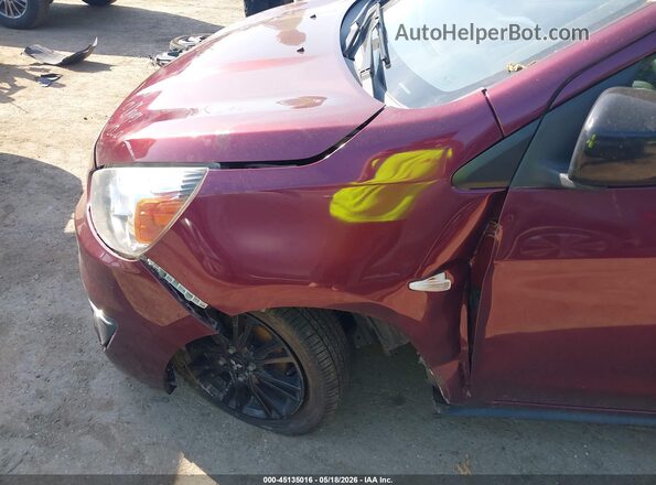 ML32A5HJ0KH008865 2019 MITSUBISHI MIRAGE Maroon წინა ხედი
