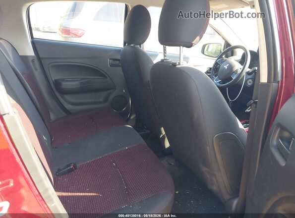 ML32A5HJ0KH008865 2019 MITSUBISHI MIRAGE Maroon VIN კოდის სტიკერის ხედი