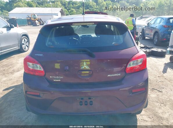 ML32A5HJ0KH008865 2019 MITSUBISHI MIRAGE Maroon 