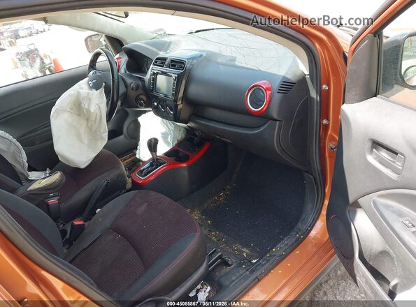 ML32A5HJ3KH010299 2019 MITSUBISHI MIRAGE Orange 