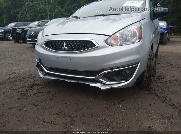 ML32A5HJ7LH006175 2020 MITSUBISHI MIRAGE Silver Front view
