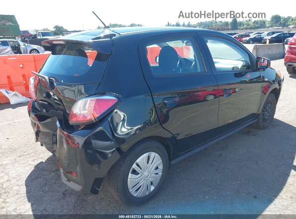 ML32AUHJ0MH004070 2021 MITSUBISHI MIRAGE Black Հետևի աջ