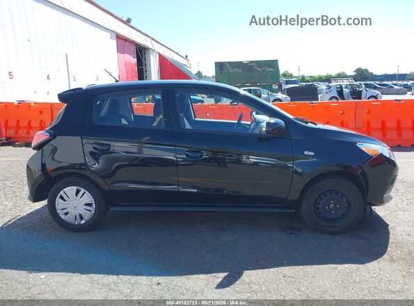 ML32AUHJ0MH004070 2021 MITSUBISHI MIRAGE Black Սալոնի հետևի տեսք