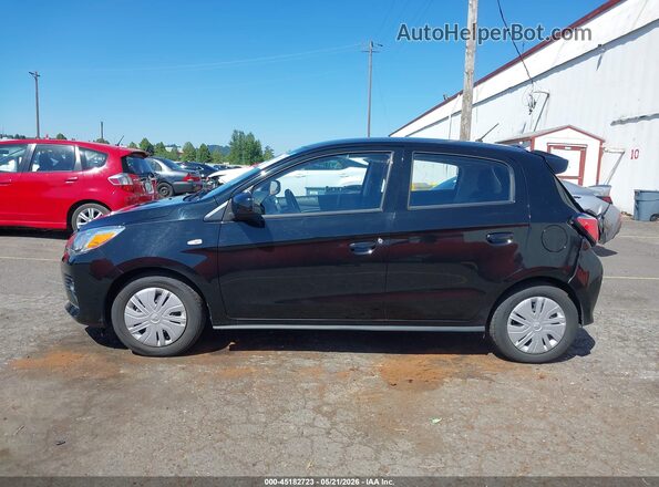 ML32AUHJ0MH004070 2021 MITSUBISHI MIRAGE Black Սալոնի 360 աստիճան տեսք