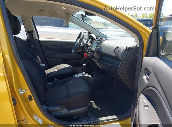 ML32AUHJ0MH007213 2021 MITSUBISHI MIRAGE Yellow წინა სალონის ხედი