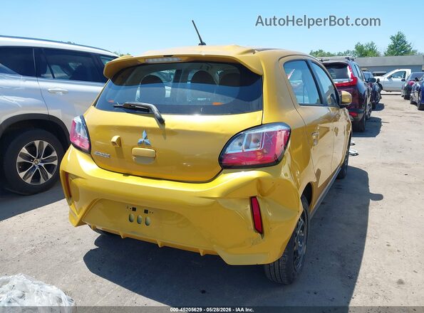 ML32AUHJ0MH007213 2021 MITSUBISHI MIRAGE Yellow უკანა მარჯვენა