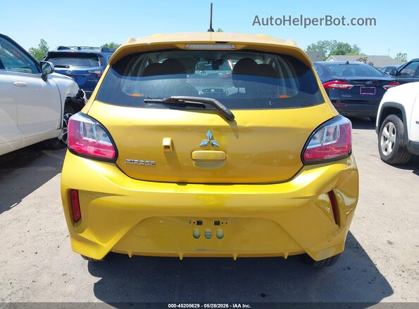 ML32AUHJ0MH007213 2021 MITSUBISHI MIRAGE Yellow 