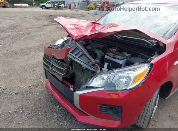 ML32AUHJ0MH008118 2021 MITSUBISHI MIRAGE Red Vista frontal