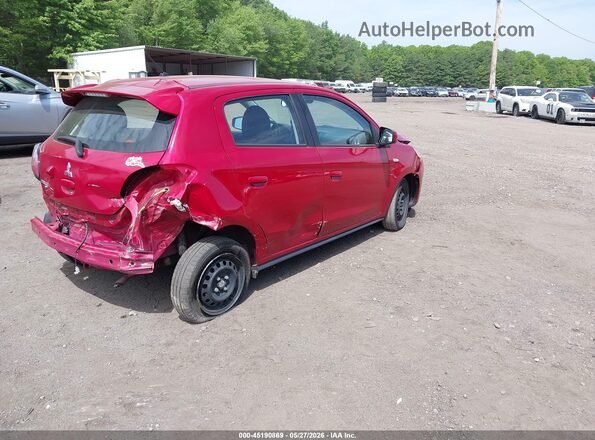 ML32AUHJ0MH008118 2021 MITSUBISHI MIRAGE Red Trasero derecho