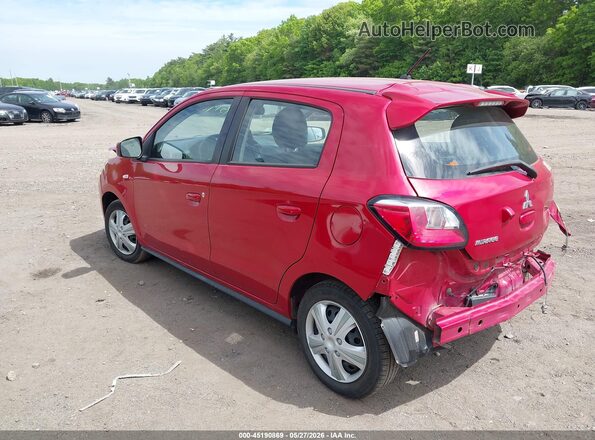 ML32AUHJ0MH008118 2021 MITSUBISHI MIRAGE Red Trasero izquierdo