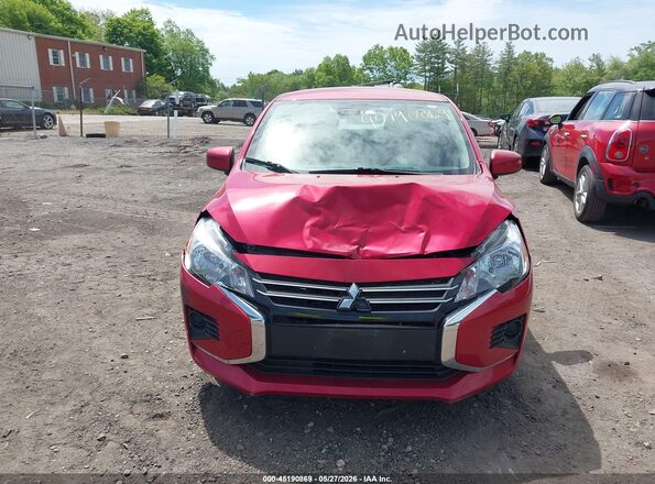 ML32AUHJ0MH008118 2021 MITSUBISHI MIRAGE Red Vista interior trasera