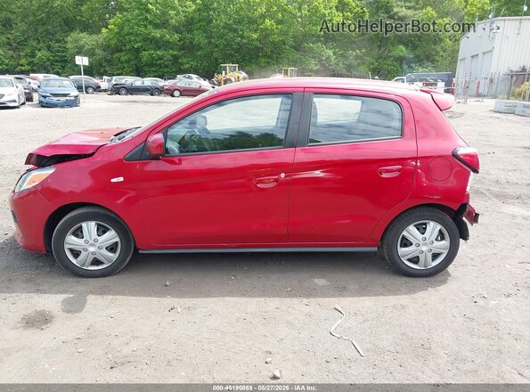 ML32AUHJ0MH008118 2021 MITSUBISHI MIRAGE Red 