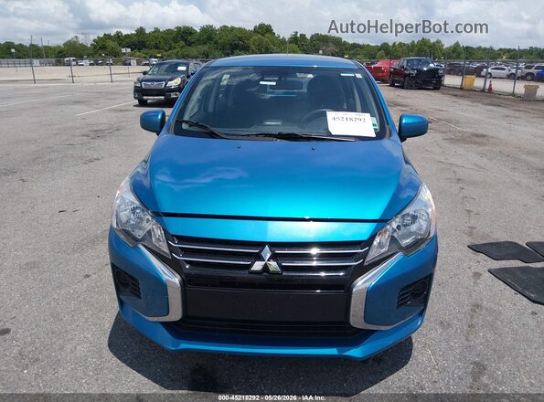 ML32AUHJ0PH006504 2023 MITSUBISHI MIRAGE Blue Instrument cluster view