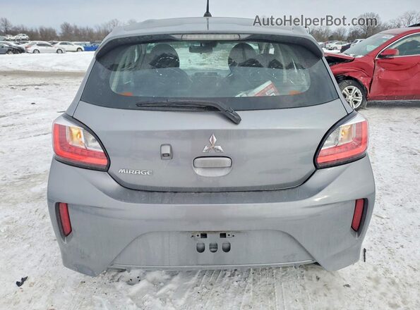 ML32AUHJ1MH008886 2021 MITSUBISHI MIRAGE Gray 
