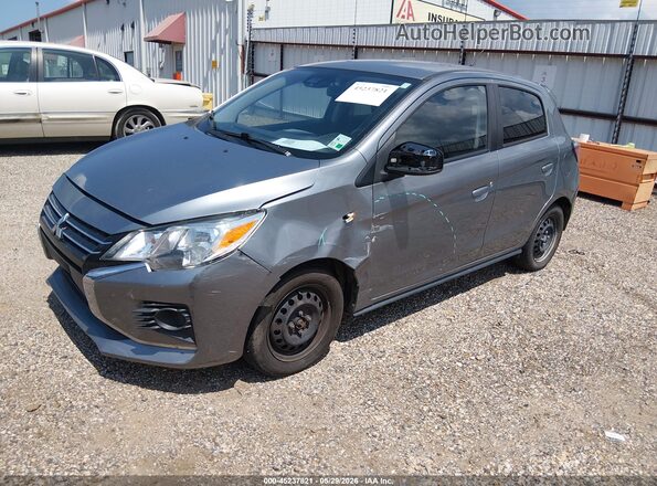 ML32AUHJ1MH009486 2021 MITSUBISHI MIRAGE Gray Передня ліва чверть