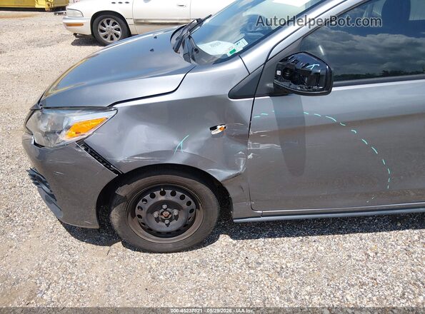ML32AUHJ1MH009486 2021 MITSUBISHI MIRAGE Gray Вид спереду