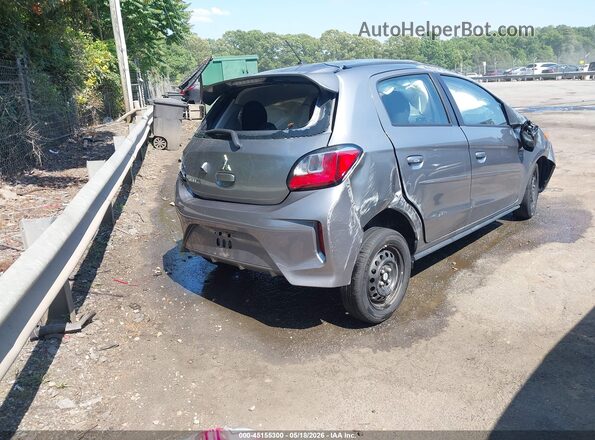 ML32AUHJ1NH009098 2022 MITSUBISHI MIRAGE Gray Задня права чверть