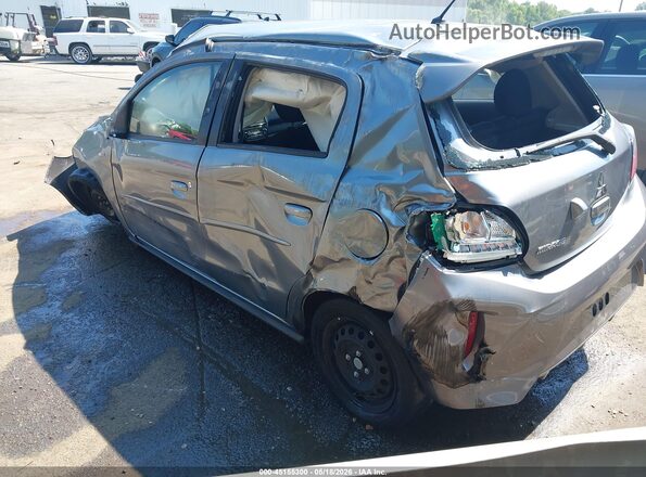 ML32AUHJ1NH009098 2022 MITSUBISHI MIRAGE Gray Вид спереду