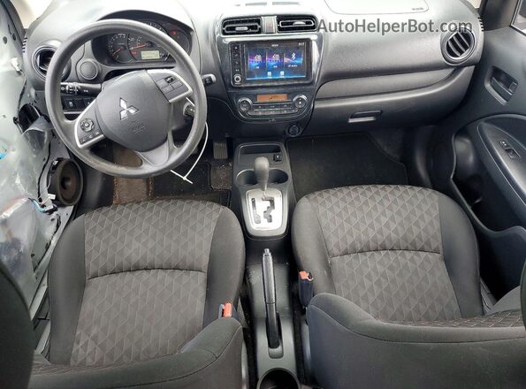 ML32AUHJ2MH009075 2021 MITSUBISHI MIRAGE Silver Dashboard view