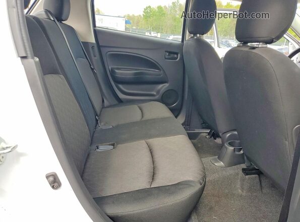 ML32AUHJ2MH009075 2021 MITSUBISHI MIRAGE Silver Rear seats view