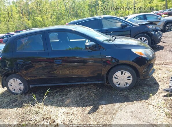 ML32AUHJ3RH012476 2024 MITSUBISHI MIRAGE Black უკანა სალონის ხედი