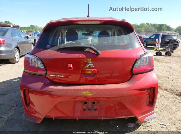 ML32AUHJ4MH002614 2021 MITSUBISHI MIRAGE Red 