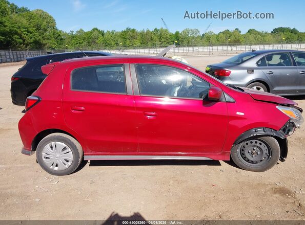 ML32AUHJ4MH002614 2021 MITSUBISHI MIRAGE Red 