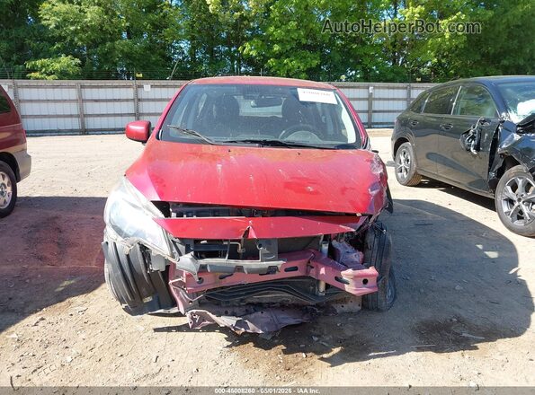 ML32AUHJ4MH002614 2021 MITSUBISHI MIRAGE Red 