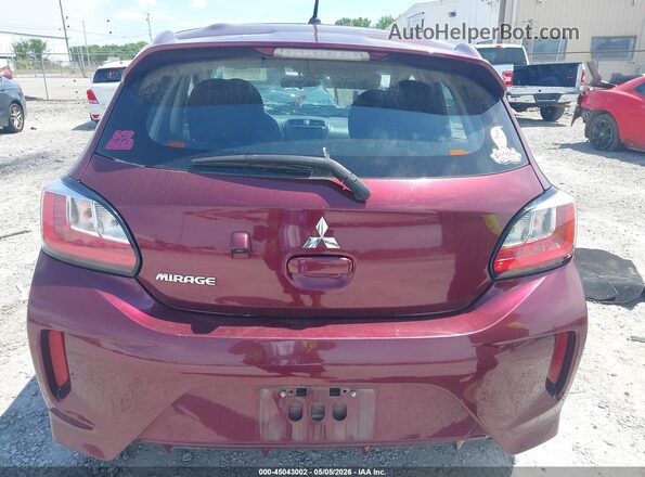 ML32AUHJ4MH008137 2021 MITSUBISHI MIRAGE Бордовый 