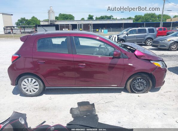 ML32AUHJ4MH008137 2021 MITSUBISHI MIRAGE Бордовый Панорамный вид салона 360°