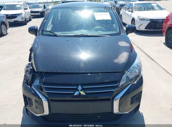 ML32AUHJ4NH005126 2022 MITSUBISHI MIRAGE Black Widok zestawu wskaźników