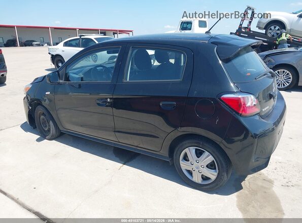 ML32AUHJ4NH005126 2022 MITSUBISHI MIRAGE Black Widok wnętrza 360 stopni