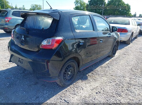 ML32AUHJ4NH007720 2022 MITSUBISHI MIRAGE Black Trasero derecho