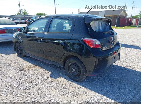 ML32AUHJ4NH007720 2022 MITSUBISHI MIRAGE Black Trasero izquierdo