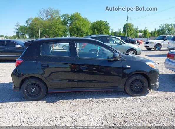 ML32AUHJ4NH007720 2022 MITSUBISHI MIRAGE Black Vista interior trasera