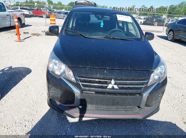 ML32AUHJ4NH007720 2022 MITSUBISHI MIRAGE Black Vista del cuadro de instrumentos