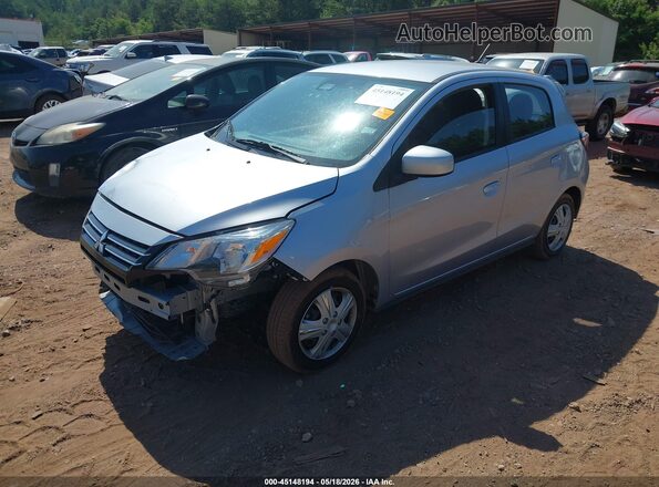 ML32AUHJ5RH009790 2024 MITSUBISHI MIRAGE Light Blue Vista tres cuartos delantera izquierda