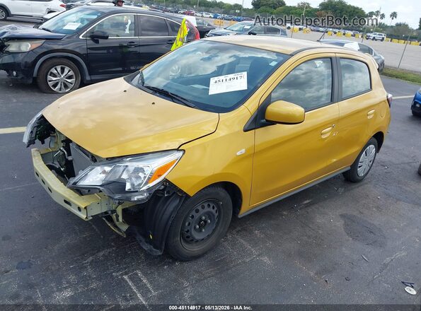 ML32AUHJ5RH015704 2024 MITSUBISHI MIRAGE Yellow 