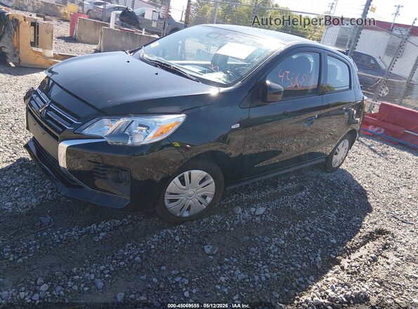 ML32AUHJ5RH037623 2024 MITSUBISHI MIRAGE Black Front left