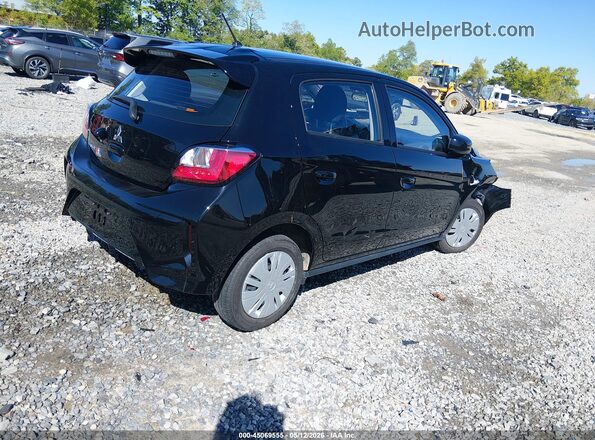 ML32AUHJ5RH037623 2024 MITSUBISHI MIRAGE Black Rear right