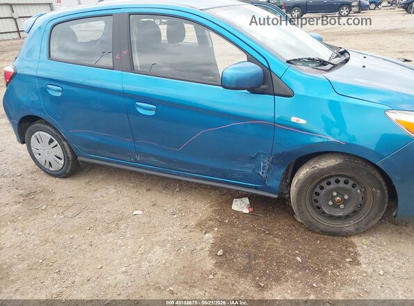 ML32AUHJ6RH010687 2024 MITSUBISHI MIRAGE Blue Vista frontal