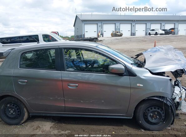 ML32AUHJ7MH006513 2021 MITSUBISHI MIRAGE Gray უკანა სალონის ხედი