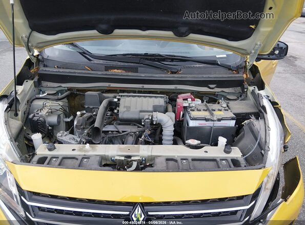 ML32AUHJ7PH006838 2023 MITSUBISHI MIRAGE Yellow Հետևի տեսք