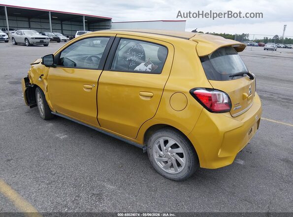 ML32AUHJ7PH006838 2023 MITSUBISHI MIRAGE Yellow Հետևի ձախ