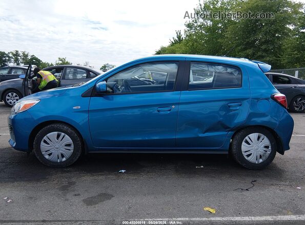 ML32AUHJ8RH015860 2024 MITSUBISHI MIRAGE Синий Панорамный вид салона 360°