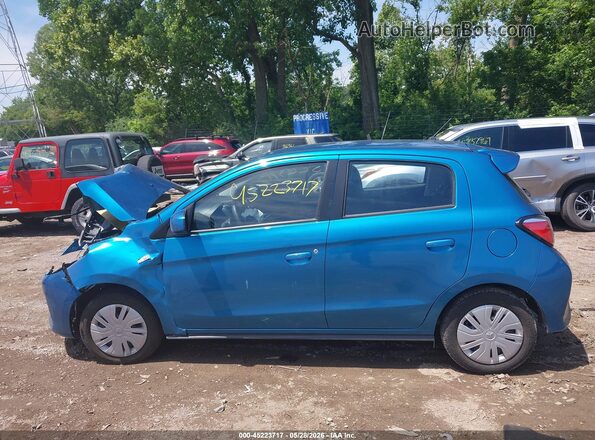 ML32AUHJ8RH037809 2024 MITSUBISHI MIRAGE Синий Панорамный вид салона 360°