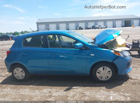 ML32AUHJ8RH037809 2024 MITSUBISHI MIRAGE Синий Вид задней части салона