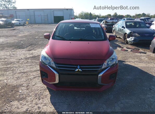 ML32AUHJ9MH004942 2021 MITSUBISHI MIRAGE Red Սարքավորումների վահանակի տեսք